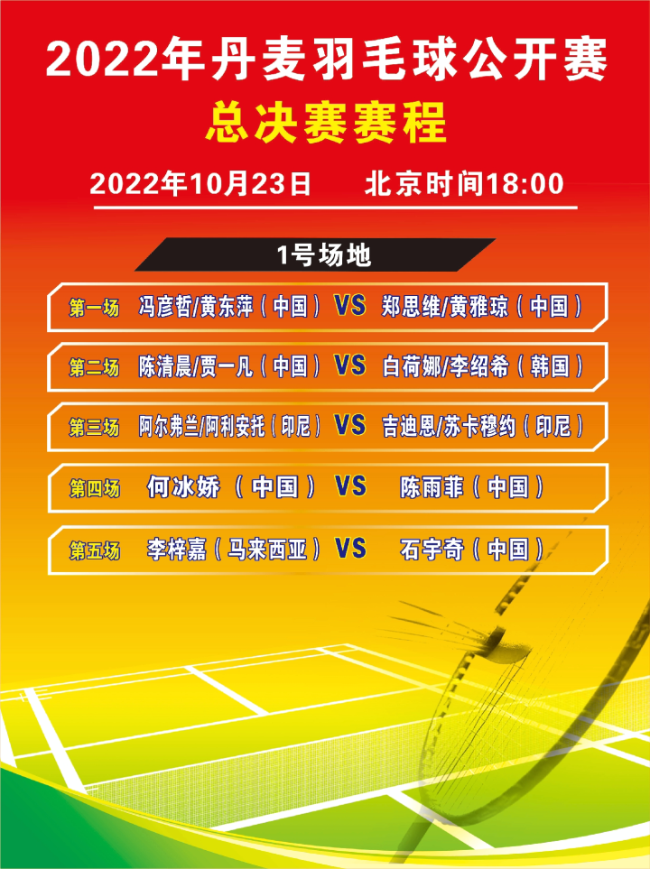 法国队绝杀丹麦队,石宇奇带队取胜 法国队绝杀丹麦队,石宇奇带队取胜